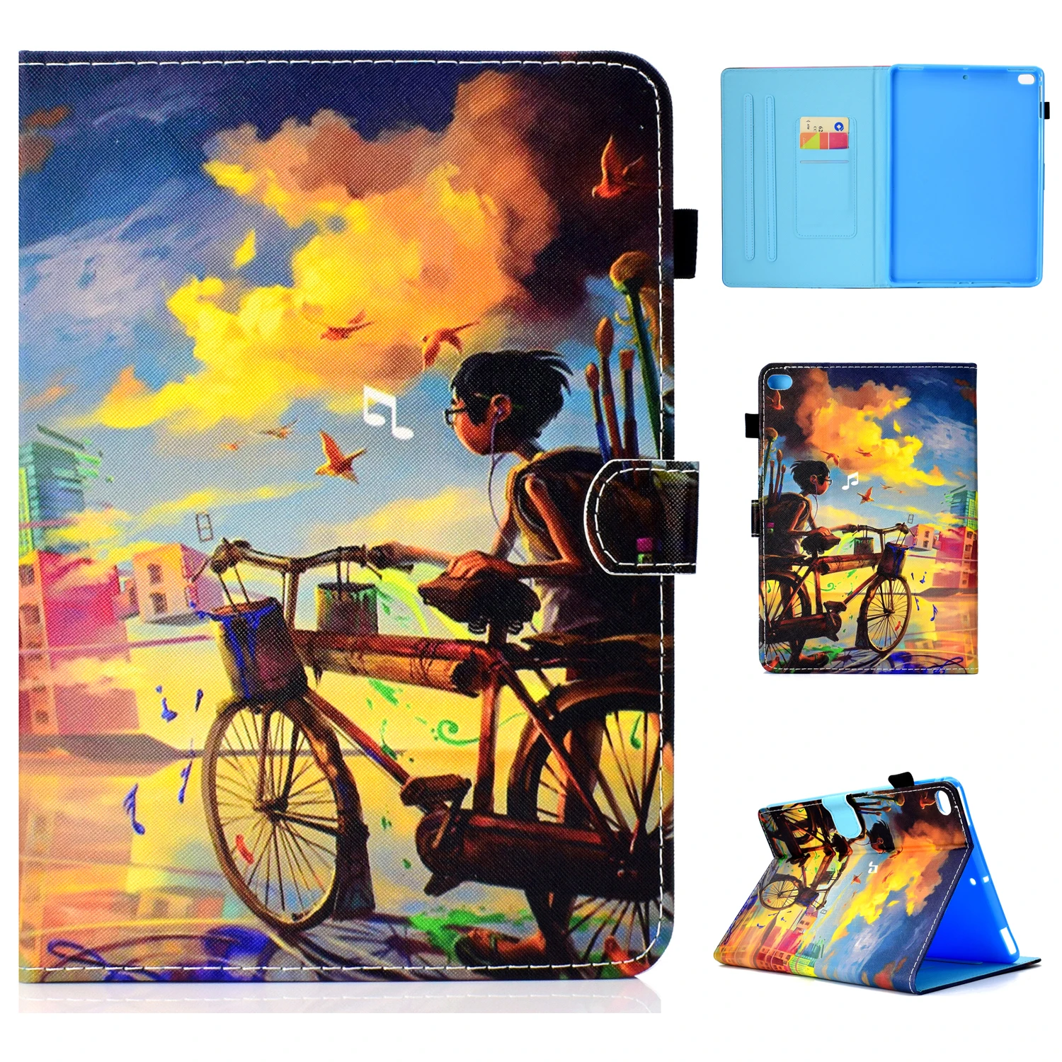 Fundas для IPad Air 2 чехол 9 7 дюймов 2017 2018 релиз кожа Смарт Kickstand Ipad 5 6 Чехол книжка с авто
