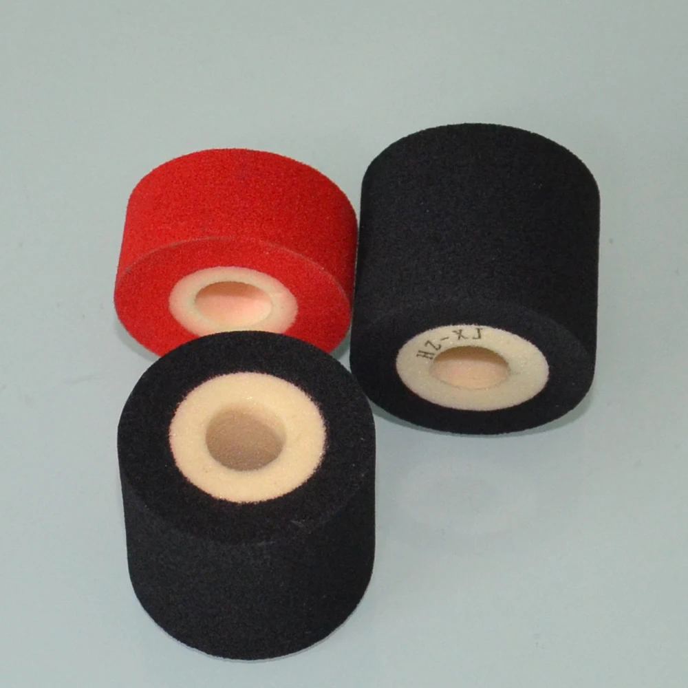 

Black Diameter 36mm Height 36mm expiry date printer hot melt ink roll for continuous band sealer