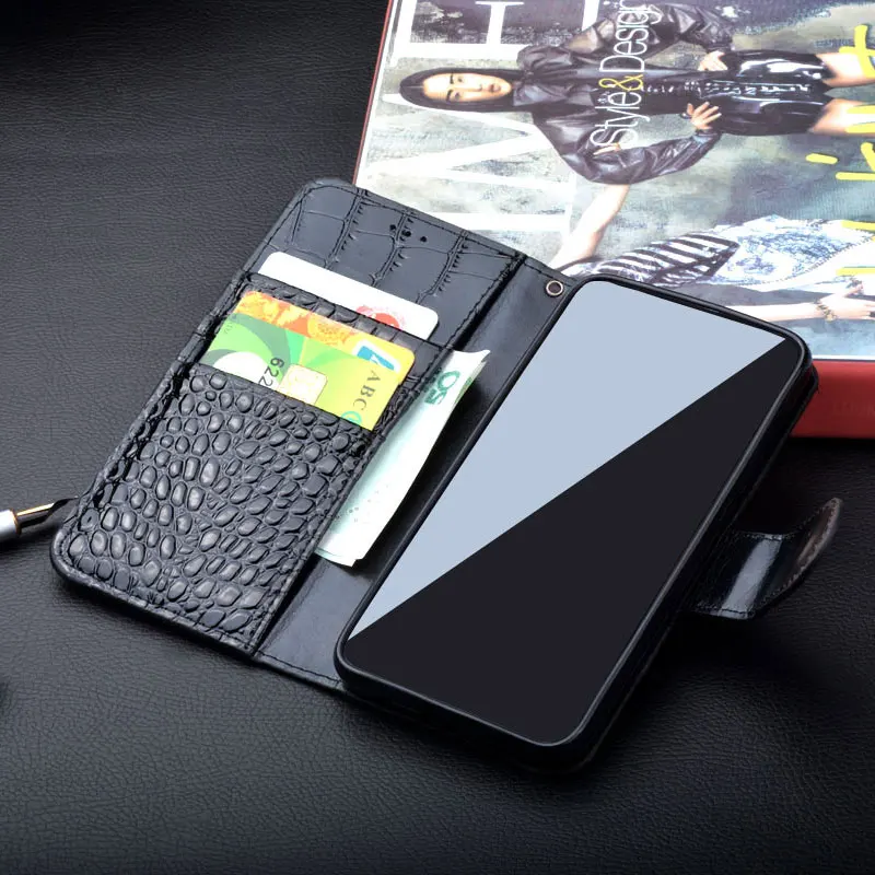Для Huawei enjoy 6 Чехол роскошные крокодиловой кожи откидная крышка с подставкой слот