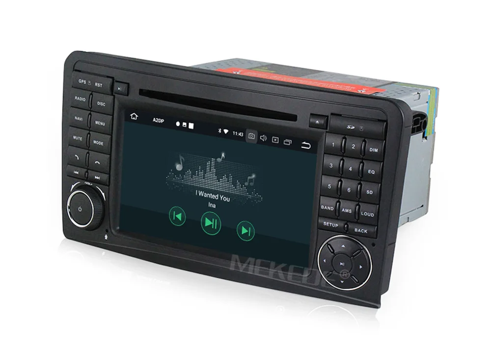 Perfect 4G RAM 8 CORE ANDROID 8.0 CAR DVD player For Benz GL ML CLASS W164 ML350 ML500 X164 GL320 GPS stereo radio BT WIFI free shipping 31