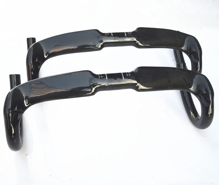 

Cycling full carbon fiber breaking wind road bike bent bar handle road handlebar matt gloss 400/420/440mm