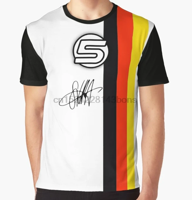 

All Over Print T-Shirt Men Funy tshirt Vettel Helmet sig Short Sleeve O-Neck Graphic Tops Tee women t shirt