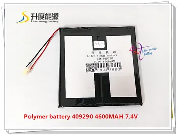 

7.4V 4600mAH 409290 Polymer lithium ion / Li-ion battery for tablet pc GPS mp4 MP3 cell phone speaker