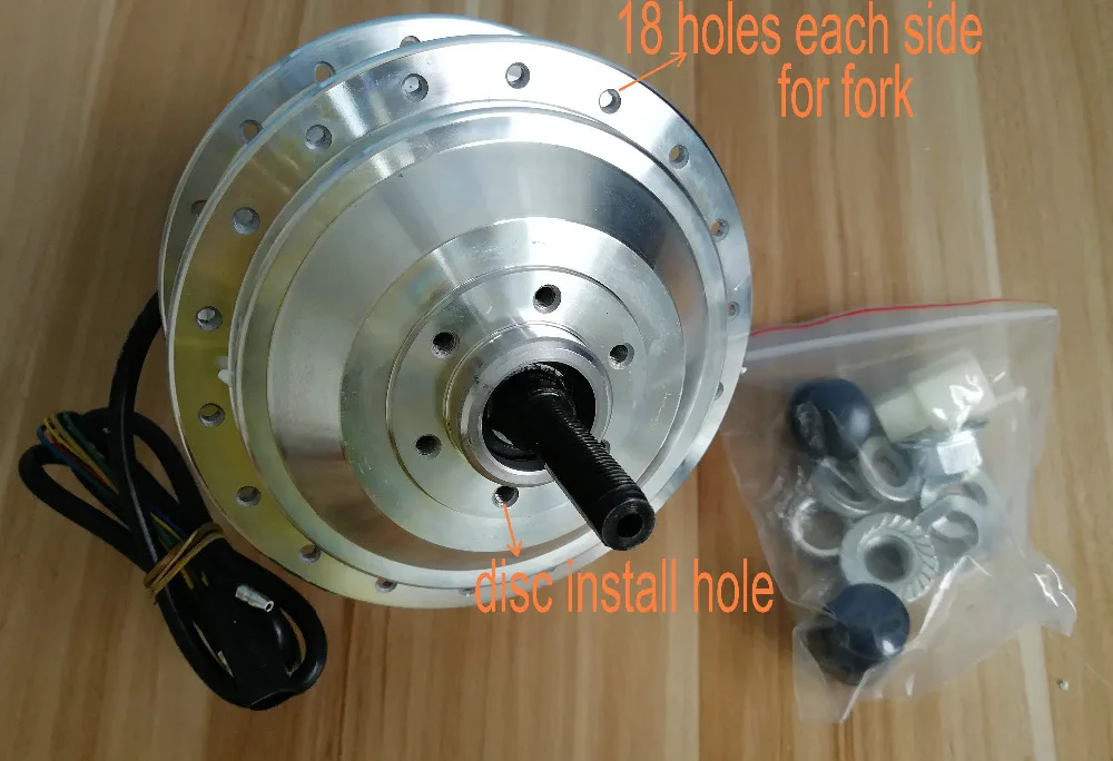 24v36v48v 250w350w BLDC Hub Motor 12 ''-29 дюймов 36 спиц 18-30 км/ч минимотор для электрического