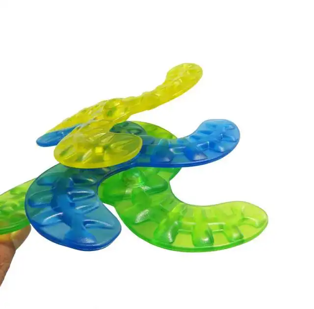 Изогнутая собака износостойкая сковорода диск укуса для домашних животных Обучающие игрушки соревнования Бумеранг детские игрушки Спорт На Открытом Воздухе Летающие Диски