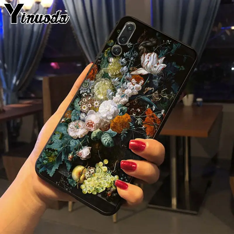 Classic painting flower In a Vase aesthetic Art