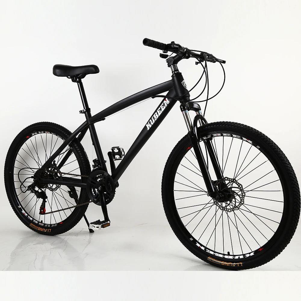 21 Speed Mountain Bike 26 Inch High Carbon Steel Dual Disc Brakes One