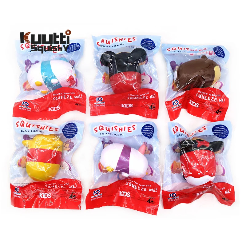 Kuutti мягкие 1 шт. милые животные животик очень медленно поднимающиеся с героями