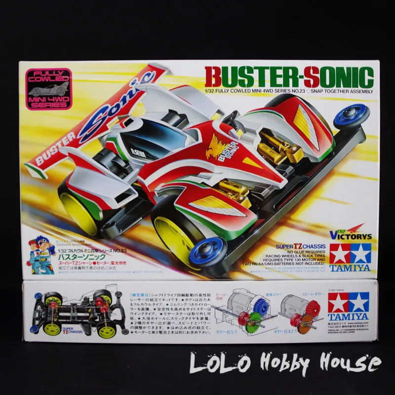 DIY TAMIYA 4WD модель автомобиля BUSTER-SONIC 19423 | Игрушки и хобби