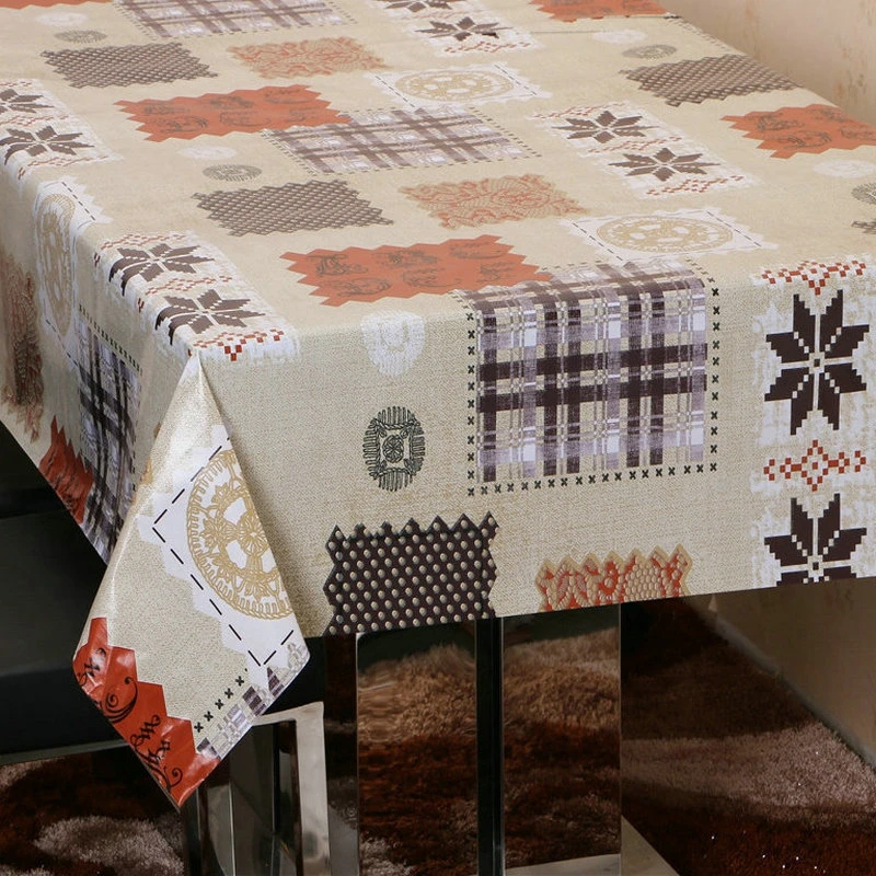 20 Types Tablecloth PVC Pastoral Plastic Table Cloth Rectangular Waterproof Oilproof Fabric Tea Table Cabinet Decor For Kitchen 