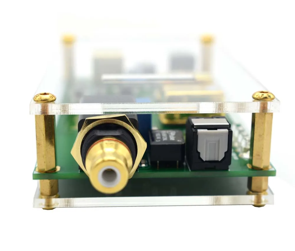 XMOS XU208 асинхронный USB коаксиальный Оптический выход цифровой интерфейс IIS DSD256 spdif