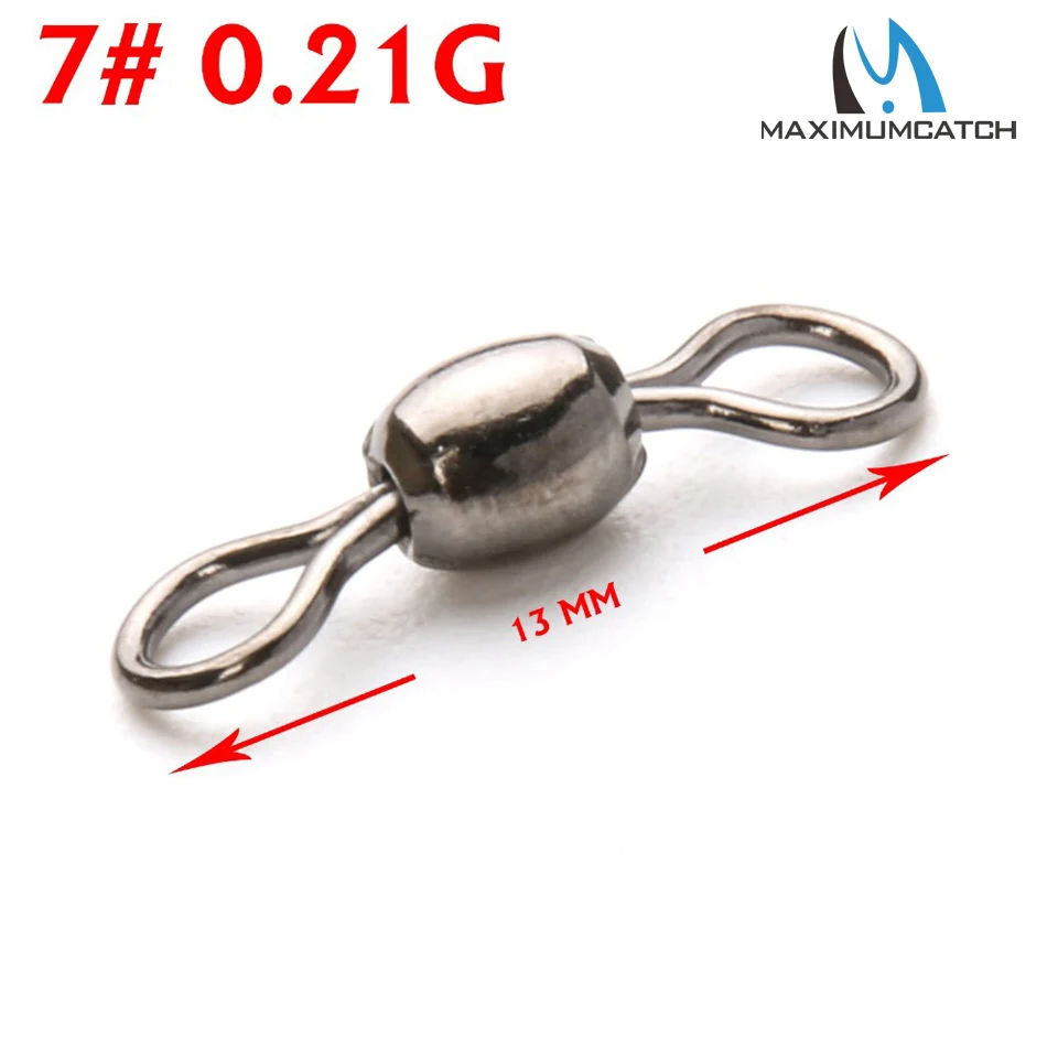 Максимальный 50 шт. кран 4 #7 # рыболовный вертлюжный аксессуар|fishing accessories|swivels