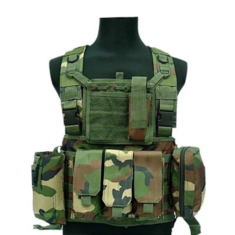 MEGE военный тактический жилет полицейский Пейнтбол Wargame одежда MOLLE Body Armor охотничий жилет CS уличные продукты оборудование черный, Тан - Цвет: JG