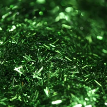 Зеленый блестящий блеск для слизи, мишура в форме, блестки в форме стержня, блестки оптом, товары для рукоделия, оптом