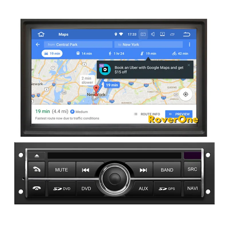 Perfect RoverOne Android 8.0 Car Multimedia System For Mitsubishi Triton L200 Pajero Sport Montero Sport Radio Stereo DVD GPS Navigation 11