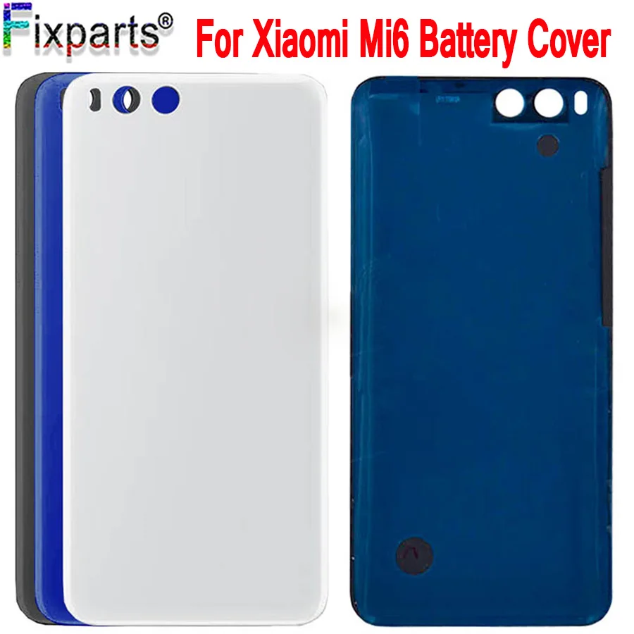 

For Xiaomi Mi6 Back Cover Case Protective Battery Back Cover housing Replacement 5.15" For XiaoMi Mi 6 Battery Cover