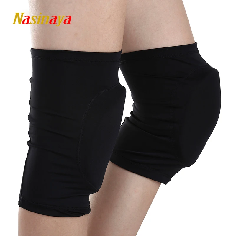 Various Sizes perfk Universal Nylon Figure Ice Skating Knee Protector Pad Supporter Safety Soft Guard Pad Mat Cover