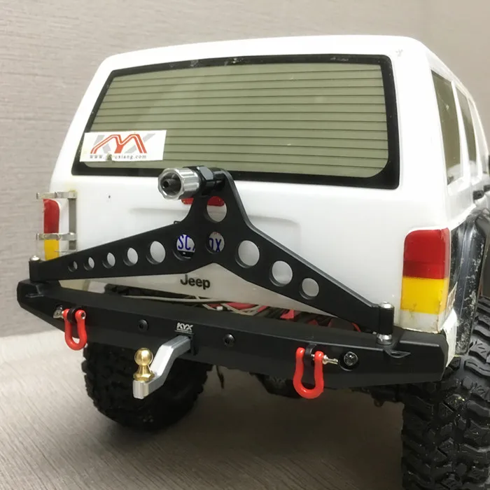 

Metal rear bumper with trailer hook For 1/10 TRAXXAS Trx-4 TRX4 T4 Rc Climbing Car Part