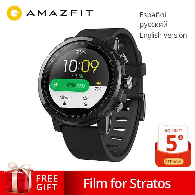 Smart Watch Global Version Original Xiaomi Huami Amazfit Stratos 2...