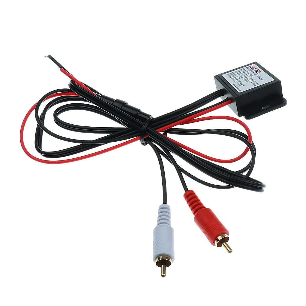 DC 12-24V Aux Bluetooth V4.0 Car Bluetooth Adapter Module Music Receiver BT Car Kit & 2 RCA input Aux Audio For Car Speaker