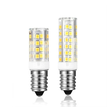 

10X LED Lamp E14 4W 6W 52LEDS 76LEDS 220V-240V LED Light Corn Bulb SMD2835 Crystal Chandelier E14 Bulb Light Replace Halogen