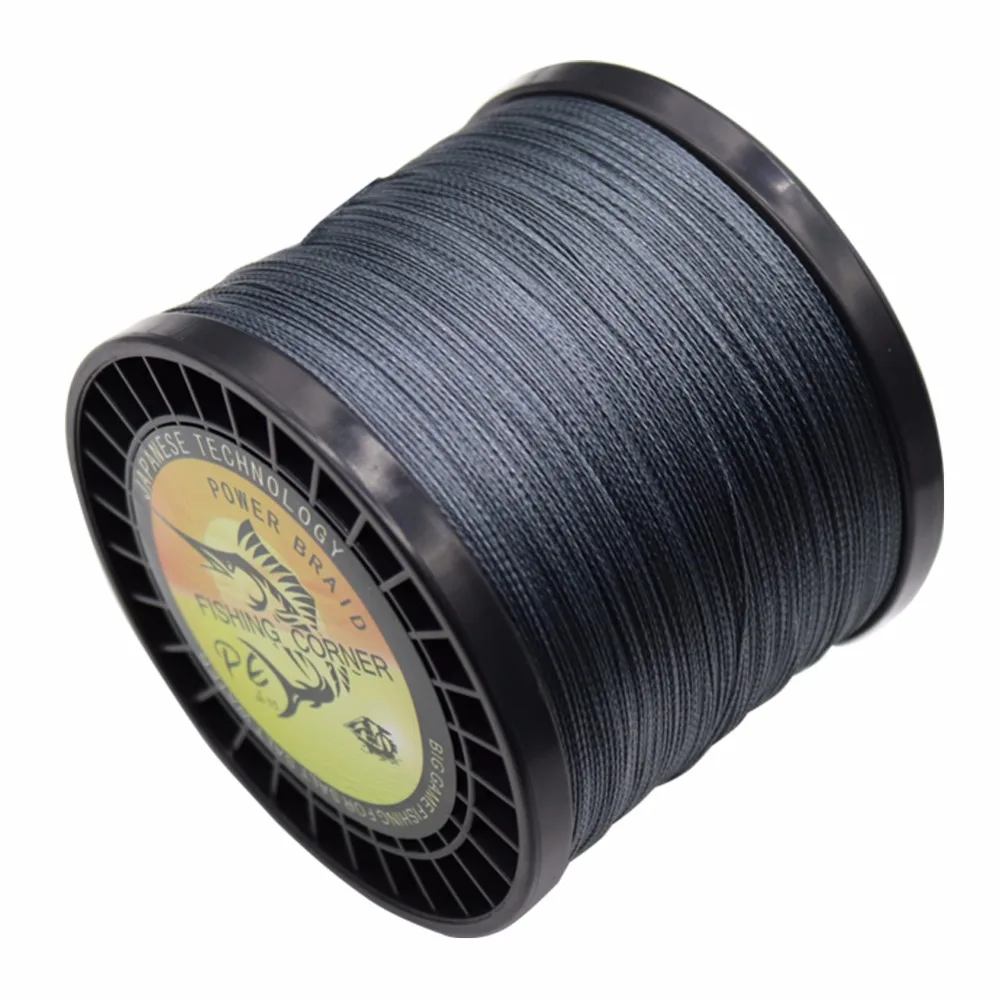 Linha de Pesca Linha de Pesca da Carpa Trançada Vertentes Fibra Super Power pe Multifilamento da Carpa 4 1000 m 6 High Quality Esporte e Lazer