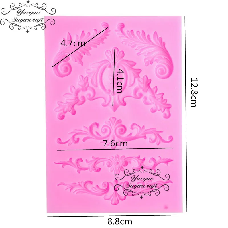 Yueyue Sugarcraft силиконовая форма помадка форма для украшения торта инструменты для шоколада