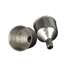 1 шт. Толстая нержавеющая сталь винная Воронка кухня бытовой маленький Калибр масляная Воронка термостойкие Инструменты для выпечки