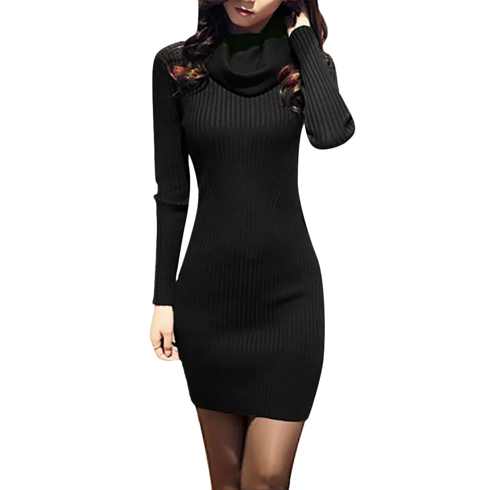 midi bodycon sweater dress
