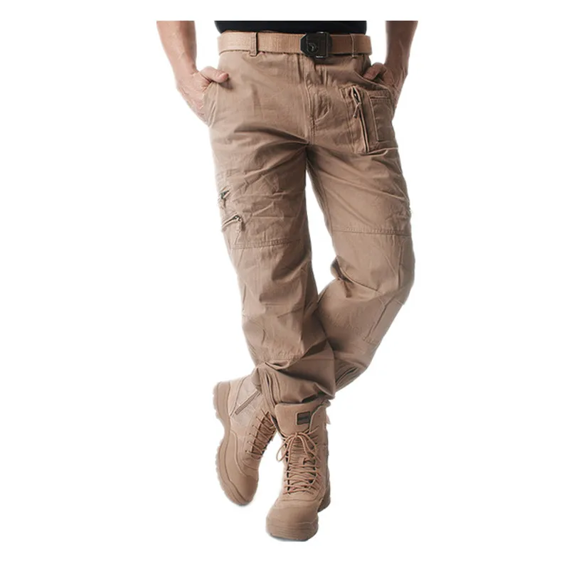 Брюки карго мужские камуфляжные дышащие с несколькими карманами|airborne pants|cargo