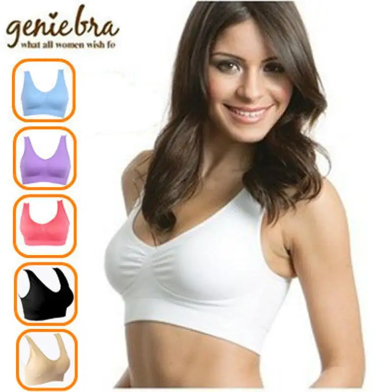

3pcs/set sexy bra With Removable Pads Seamless push up two layer sleep bra plus size underwear wireless body shape Bra