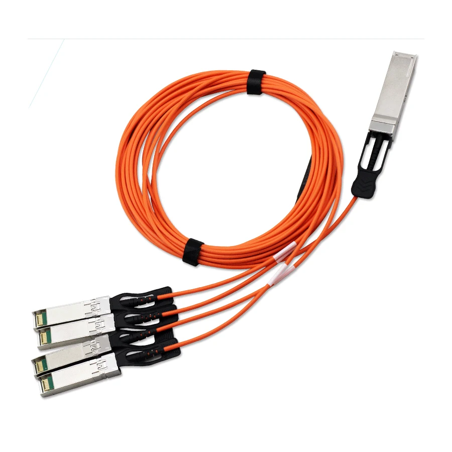 

ARUENTEX UNICACA 40G to 4X10G active fiber optic cable QSFP+ pair SFP+ fiber direct connection contains module j Alibaba Express