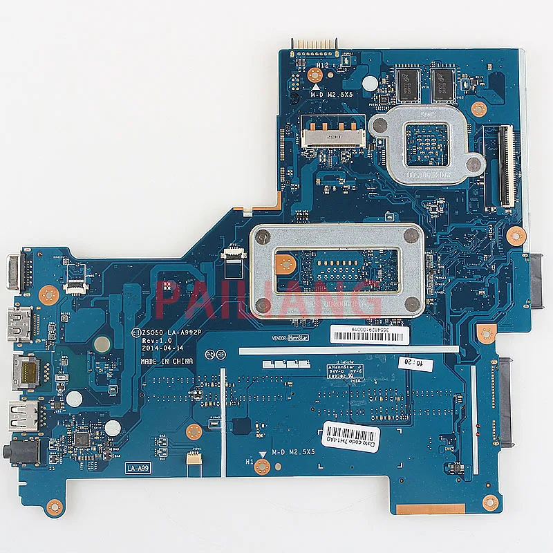 Материнская плата для ноутбука HP Pavilion 15 R 250 G3 I5 4200U CPU PC системная ZSO50 LA A992P DDR3 с