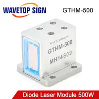 WaveTopSign Diode Laser Modules for Hair Removal GTHM-500 500W Side / Back / Bottom Water Out