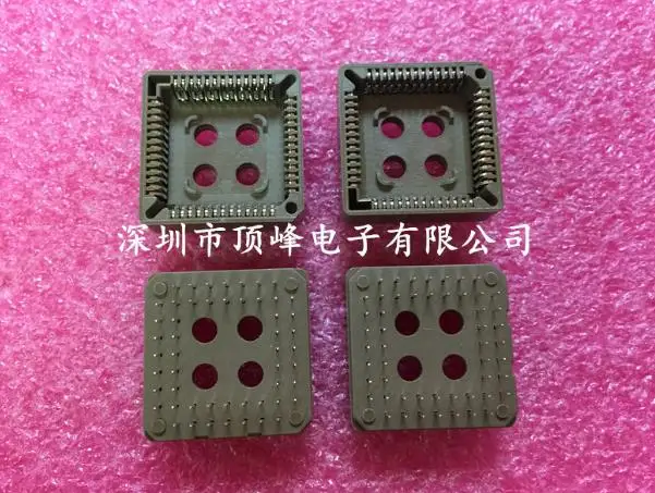 

Free shipping new PLCC52 IC seat IC socket DIP Socket 52Pin 10pcs/lot