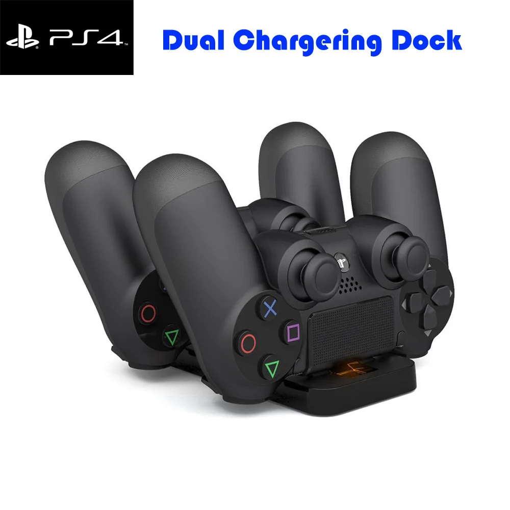 PS4 Dual Wireless Controller USB Charger Charging Dock Docking Station