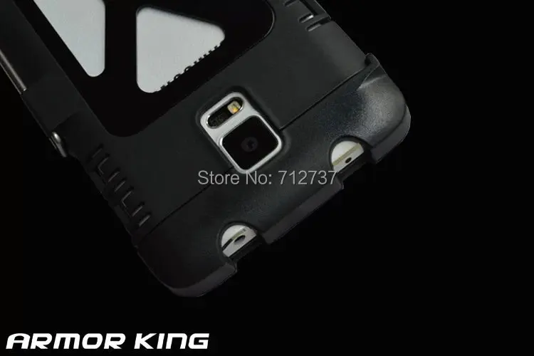 Защитный чехол ARMOR KING из нержавеющей стали, аксессуар для samsung Galaxy Note 4 N9100, элемент, флип-чехол для телефонов