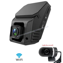 Mini WiFi Daul lens Car Dash Camera 1080P Novatek 96658 IMX323 Car DVR Recorder Support 24H Parking Monitoring/G-sensor