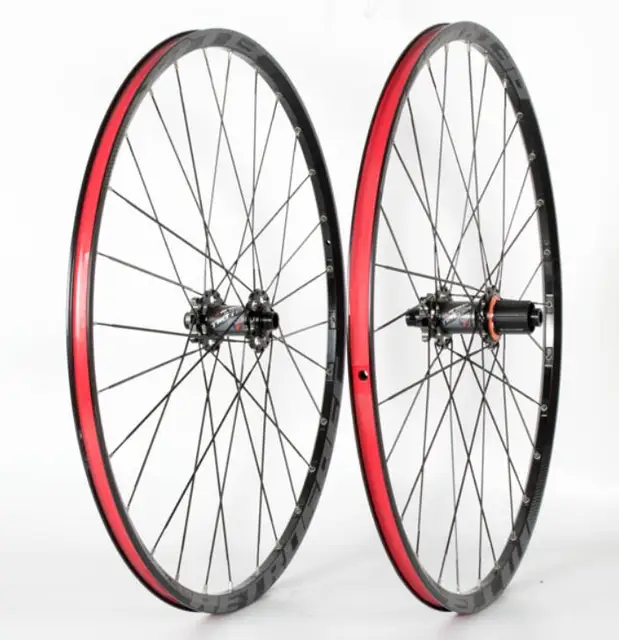 27.5"/29" Mountain Bike Through Axle Wheelset Aluminum Carbon Hub Thru