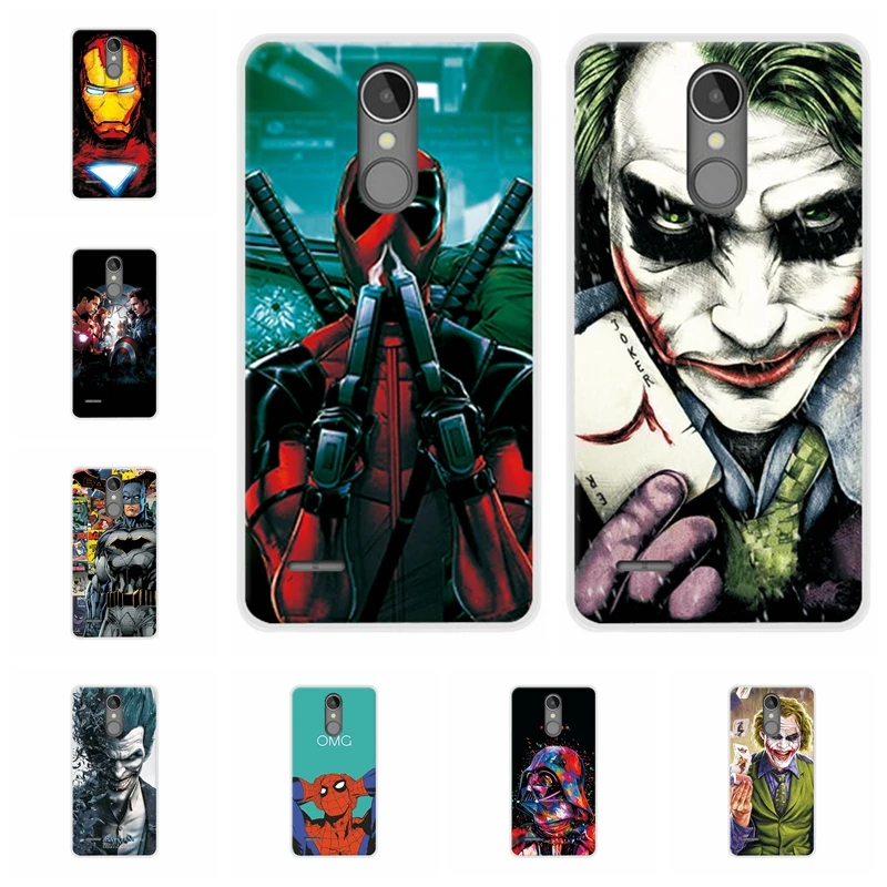 Очаровательный чехол для телефона Marvel Hero Captain America LG K 8 k8 Человек-паук Железный