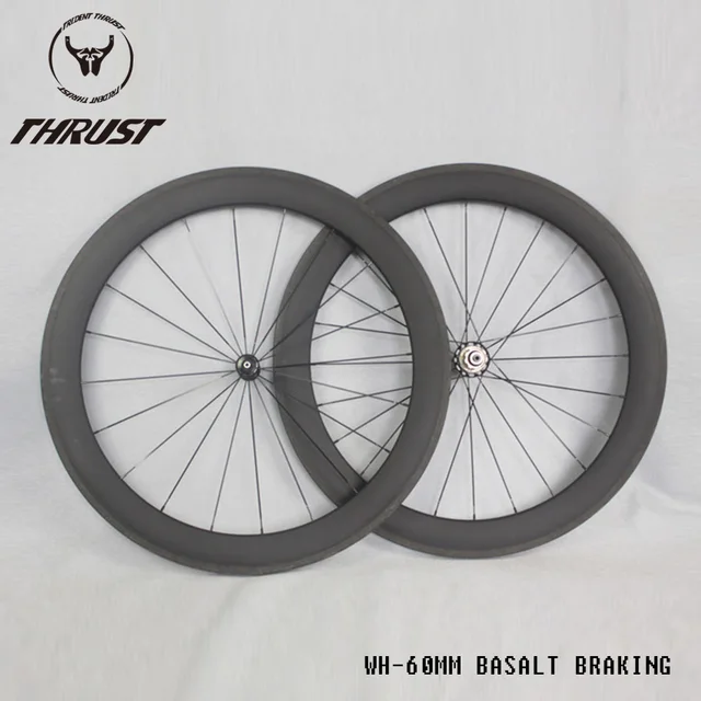 Cheap 2016 THRUST 25 psicarbon wheels 60*25mm Tubular bike wheel stickers carbon wheels complete carbon road bik 60mm carbon wheelset