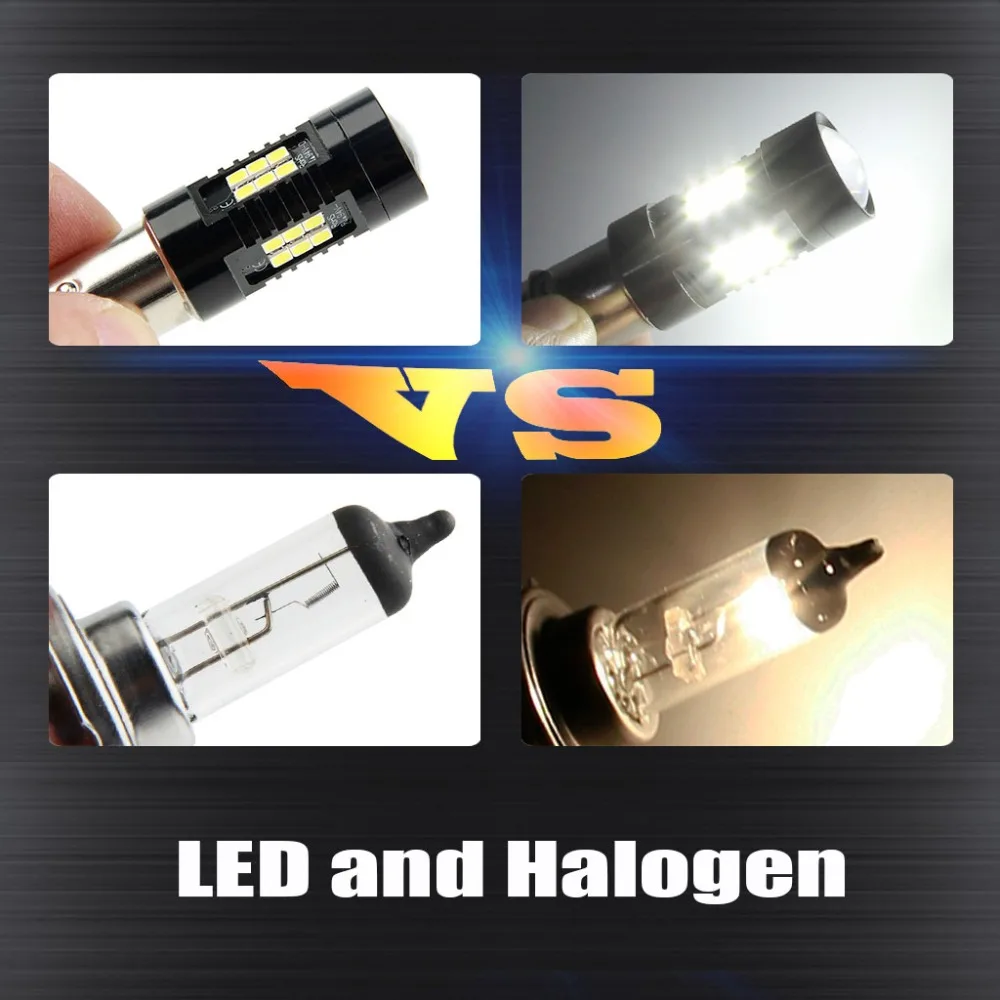 2 шт. 1156 BA15S P21W BAU15S PY21W Led R5W 1157 BAY15D P21/5W резервный тормоз поворота одиночные огни DRL