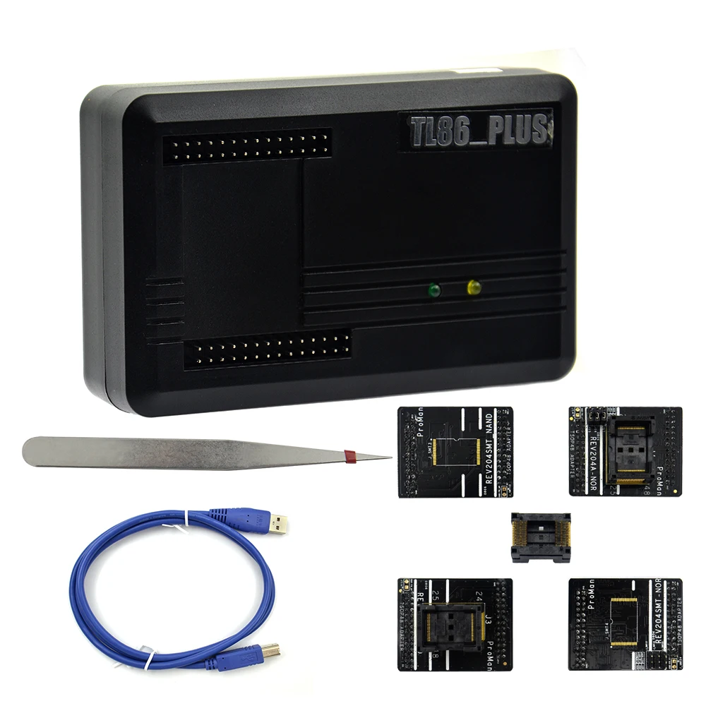 Программатор NAND ProMan Professional Программирование nand flash/NAND NOR TSOP48 FLASH программатор TL866