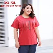 Кружевная футболка, Винтажная летняя футболка с коротким рукавом, женские футболки, Femme ete, корейский стиль, больше размера плюс, 5XL, 6XL, 7XL, черные топы