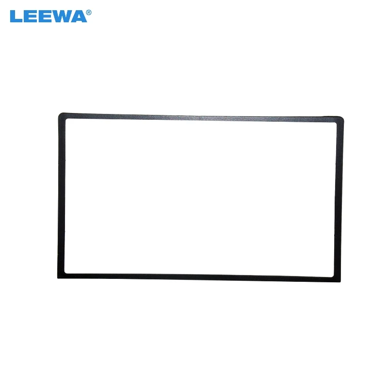 

LEEWA 2 Din Facia for NISSAN Tiida, X-trail, Qashqai, Patrol, Juke Radio Stereo Panel Dash Installation Fascia Kit Face Frame