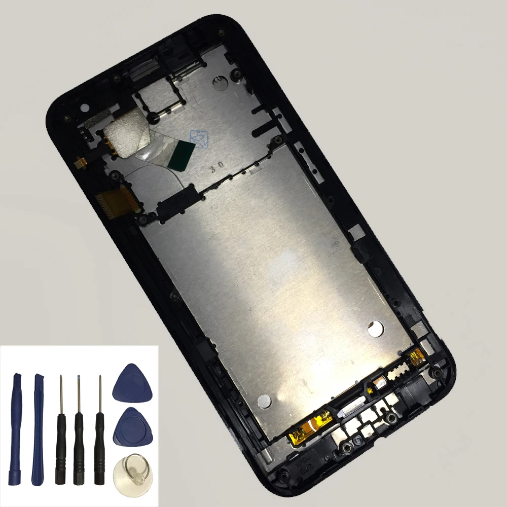 

For Asus ZenFone 2 Laser ZE500KL ZE500KG Z00ED Touch Screen + LCD Display Monitor Panel Module Assembly With Frame + Free Tools
