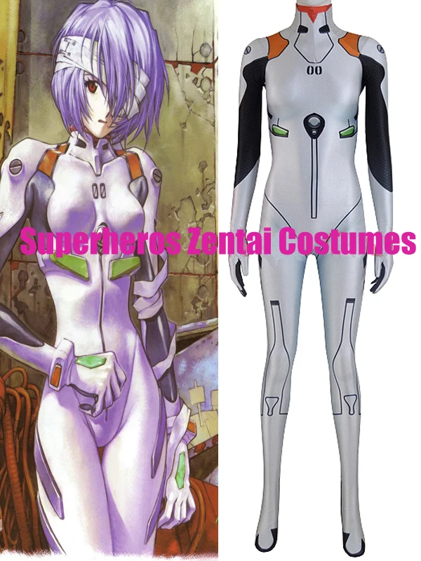 Новинка 2017 Аниме Костюм Ayanami ei EVA костюмы для косплея на заказ цельнокроеный