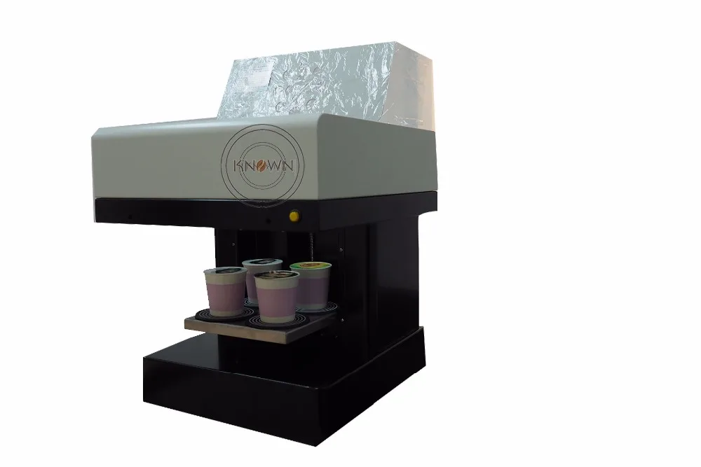 

Eatable selfie coffee printer with 4 cup at a time