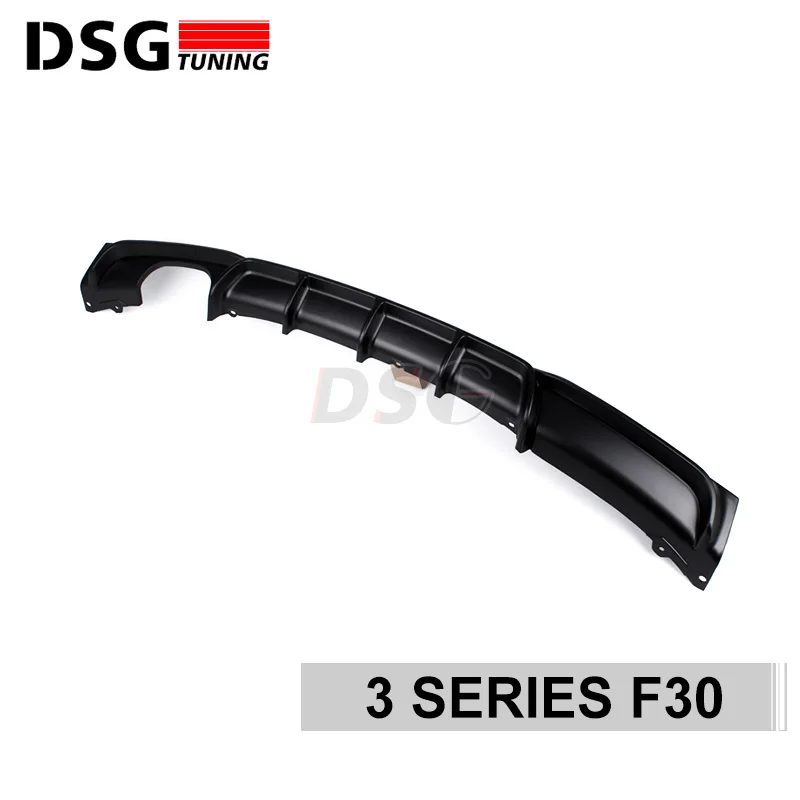 Parachoques trasero difusor para BMW Serie 3 F30 F31 M edición ABS negro brillante/negro mate 4- puertas labio trasero 2012 +