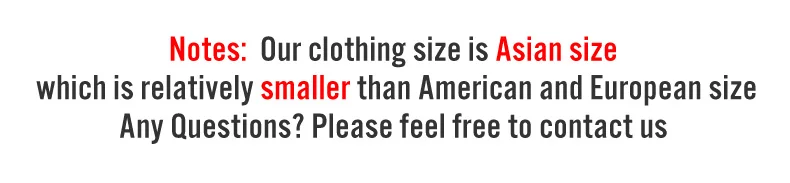 size info Product Description